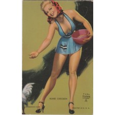 PIN UP MUTOSCOPE CARD -...