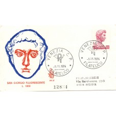 1974 FDC VENETIA 385/IT...