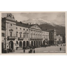 CARTOLINA AOSTA PIAZZA...