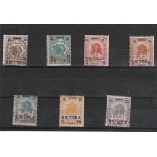 1924 ERITREA FRANCOBOLLI...