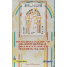 2003 TESSERA FILATELICA...