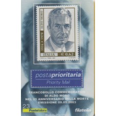 2003 TESSERA FILATELICA...