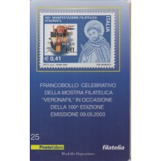 2003 TESSERA FILATELICA...