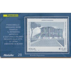 2003 TESSERA FILATELICA...