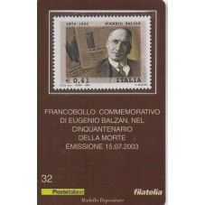 2003 TESSERA FILATELICA...