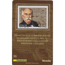 2003 TESSERA FILATELICA...