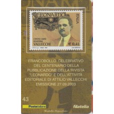 2003 TESSERA FILATELICA...