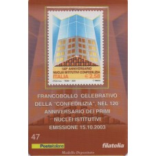 2003 TESSERA FILATELICA...