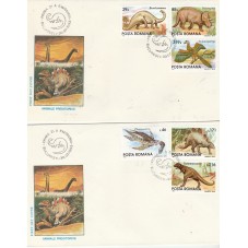 1993 ROMANIA SERIE FAUNA...