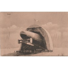 CARTOLINA MILITARE ANGAR -...