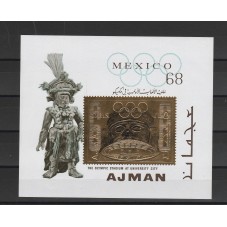 1968 AJMAN OLIMPIADI MEXICO...