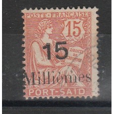 PORT - SAID 1921 ALLEGORIE...