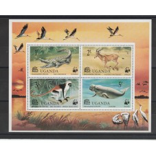 UGANDA 1977 FAUNA WWF 1...