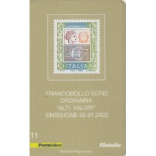 2002 TESSERA FILATELICA...