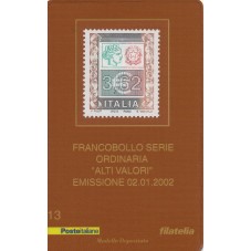 2002 TESSERA FILATELICA...