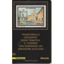 2002 TESSERA FILATELICA...