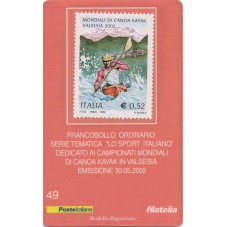 2002 TESSERA FILATELICA...