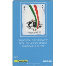 2002 TESSERA FILATELICA...