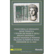 2002 TESSERA FILATELICA...