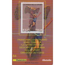 2002 TESSERA FILATELICA...