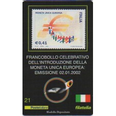 2002 TESSERA FILATELICA...