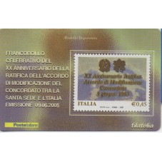 2005 TESSERA FILATELICA...