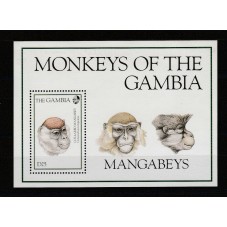 GAMBIA 1990 FAUNA ANIMALI...