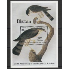 BHUTAN 1993 FAUNA UCCELLI...