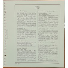 ITALIA 1994 FOGLI MARINI...