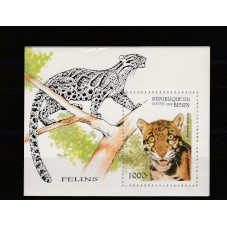 BENIN 1993 FAUNA FELINI...