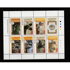 UGANDA 1994 FAUNA ANIMALI...