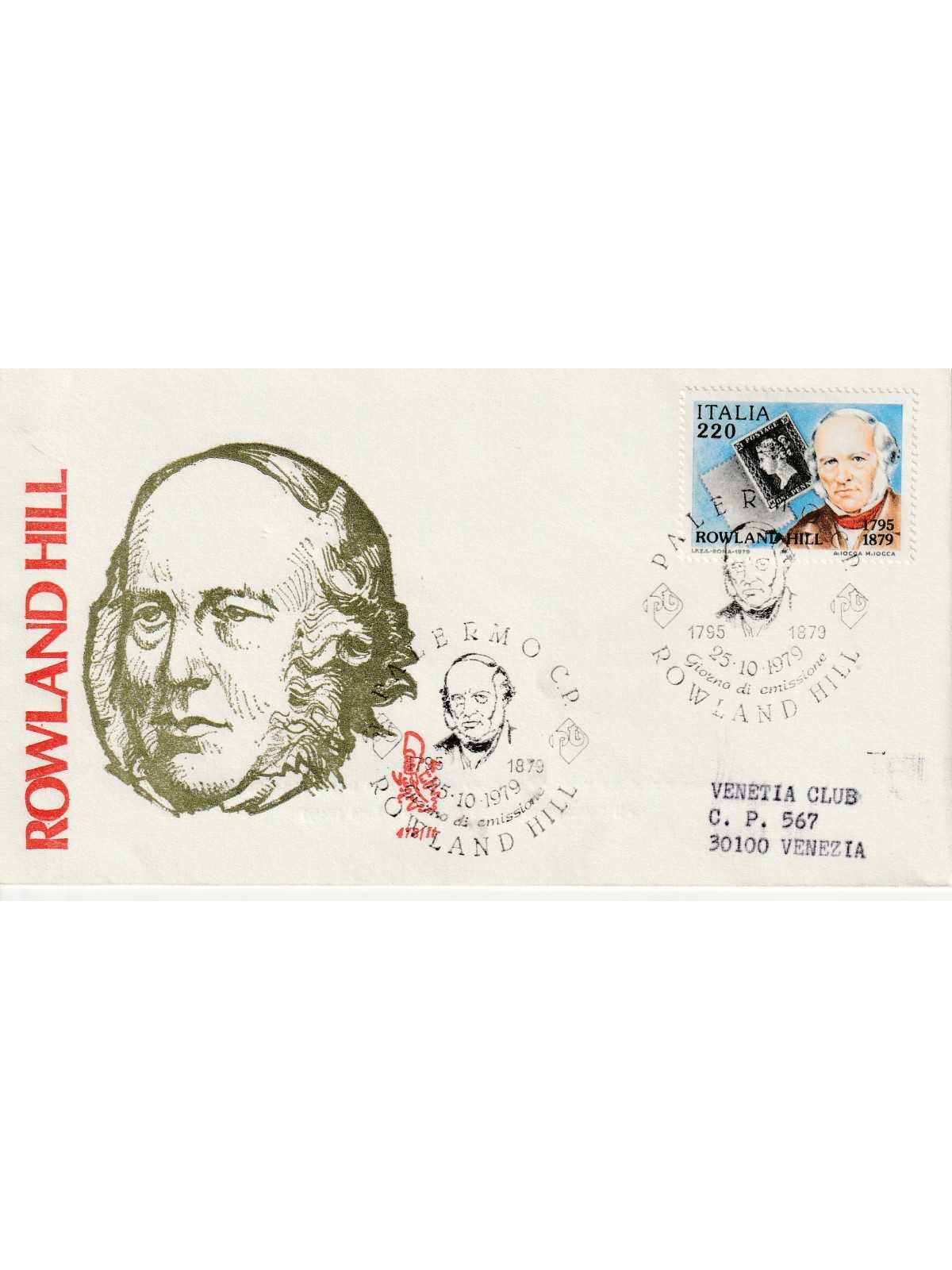 1979 FDC VENETIA 478/IT ITALIA ROWLAND HILL MF80980