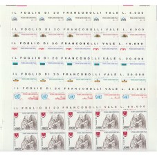 1980 VATICANO SERIE VIAGGI...