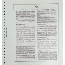 ITALIA 1982 FOGLI MARINI...