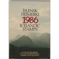 1986 ISLANDA ICELAND LIBRO...