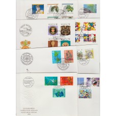 1992 SVIZZERA 18 FDC ANNATA...