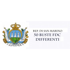 LOTTO DI 50 FDC SAN MARINO...