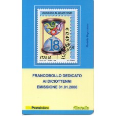 2006 TESSERA FILATELICA...