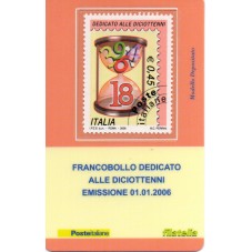 2006 TESSERA FILATELICA...