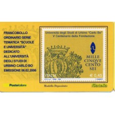 2006 TESSERA FILATELICA...