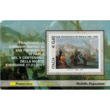 2007 TESSERA FILATELICA...