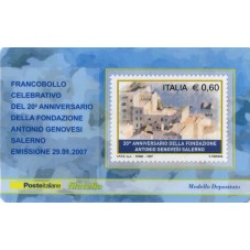 2007 TESSERA FILATELICA...