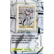 2007 TESSERA FILATELICA...