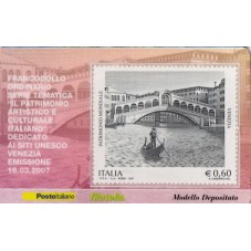 2007 TESSERA FILATELICA...