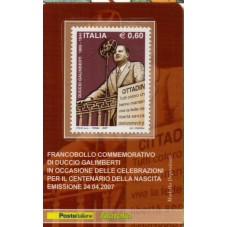 2007 TESSERA FILATELICA...