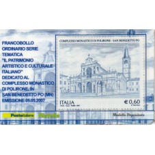 2007 TESSERA FILATELICA...