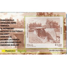 2007 TESSERA FILATELICA...