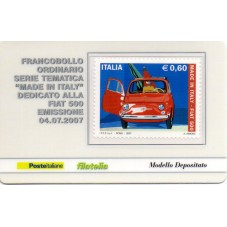 2007 TESSERA FILATELICA...