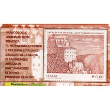 2007 TESSERA FILATELICA...