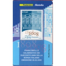 2008 TESSERA FILATELICA...